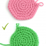 teje redondas y no hexágonos en tus amigurumis