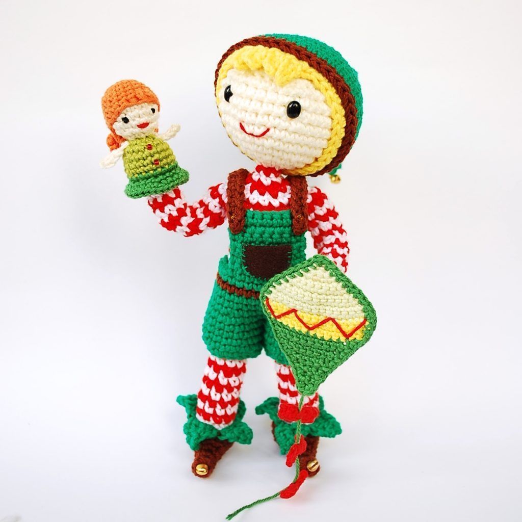 elfo-navidad-patrón-amigurumi-pdf-español