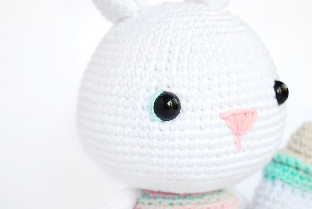 bordado sencillo para amigurumi
