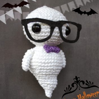 fantasma de amigurumi