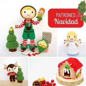 patrones de amigurumi de navidad gratis