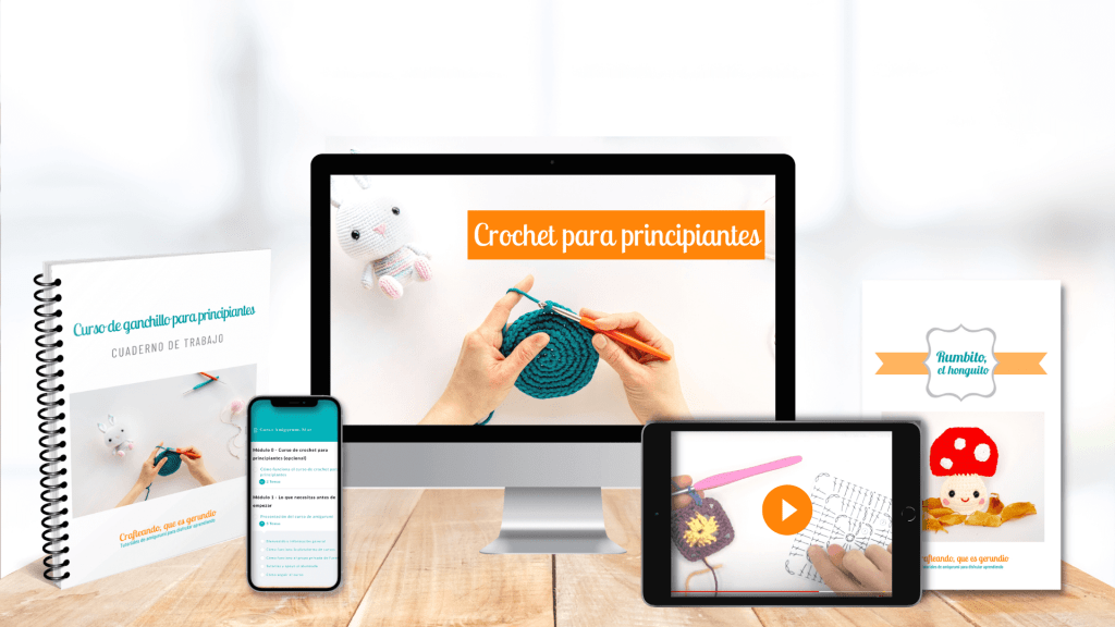 curso de crochet para principiantes paso a paso y gratis