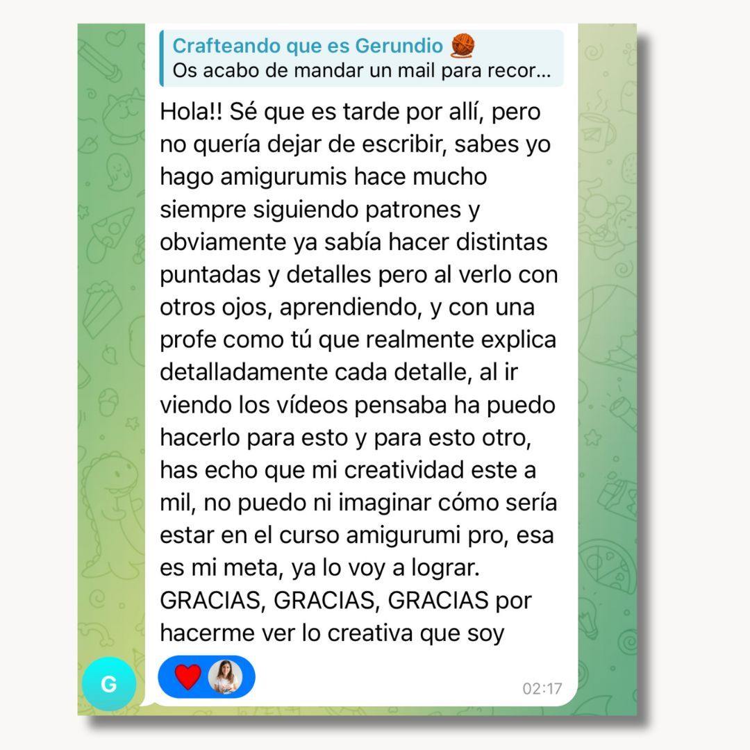 Reto ganchillero: Diseña tu mini-yo - Imagen 5