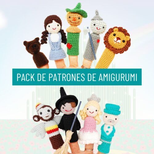 Patrón de amigurumi del Mago de Oz en amigurumi Wicked